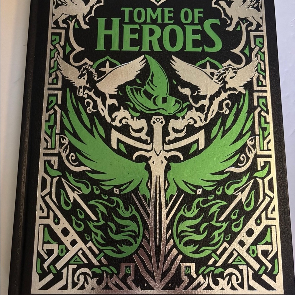 Tome Of Heroes alternate cover dungeons & dragons DnD book EUC